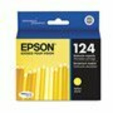 EPSON #124 Yellow Ink Cartridge 220 YLD T124420